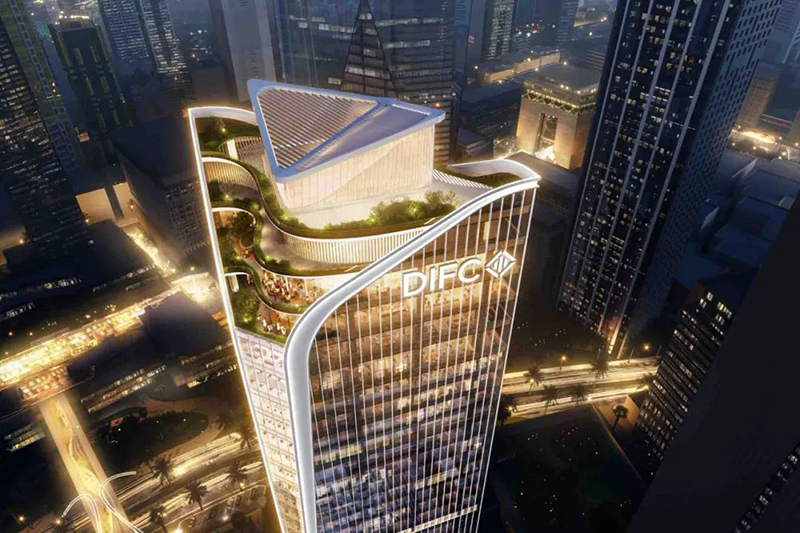 Aedas新作 | 迪拜門戶大道全新地標，DIFC Immersive大廈
