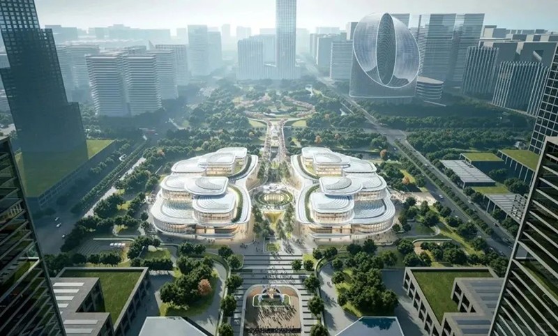 余杭未來(lái)科技城市民中心方案公布，即將開(kāi)工!